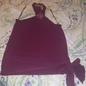 NWOT Lane Bryant Dressy Adjustable Halter Top